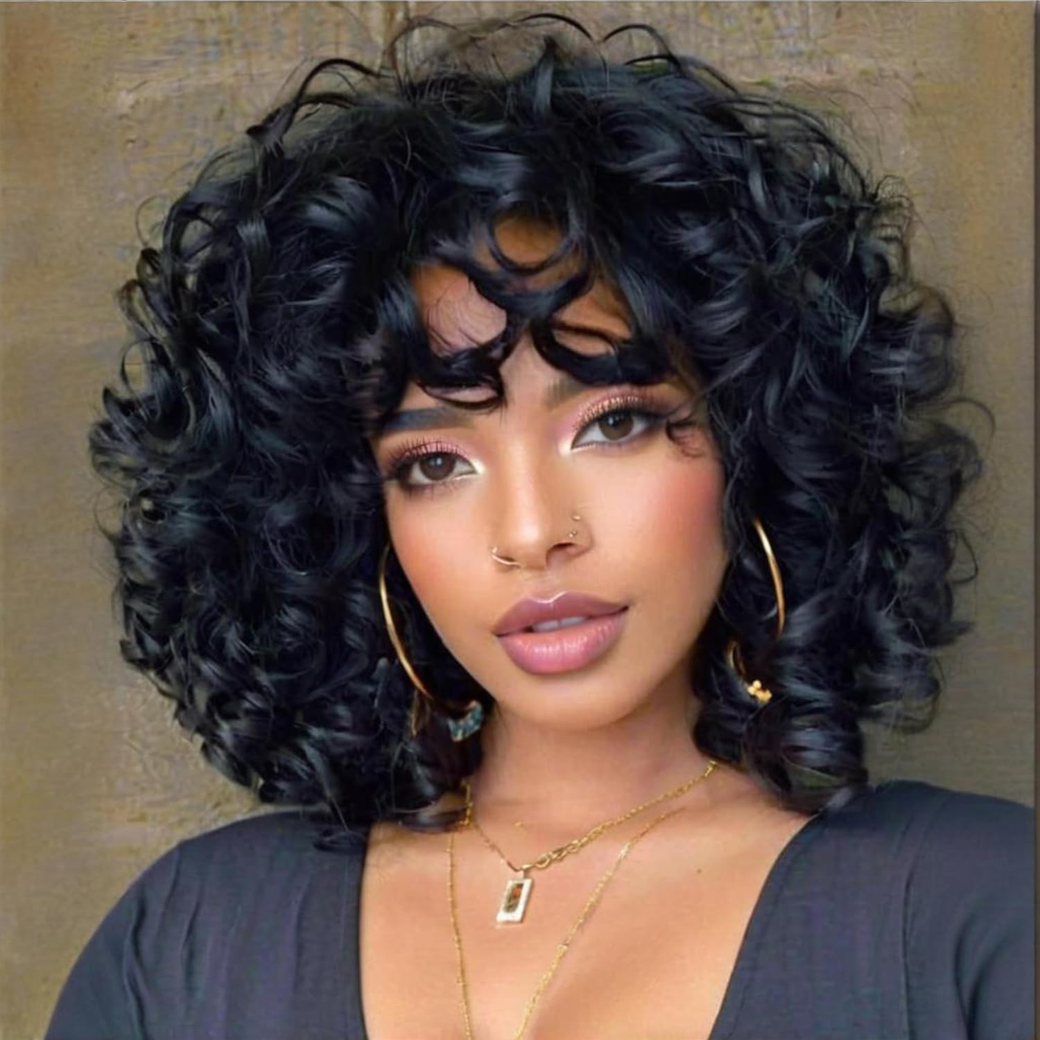 Short Pixie Cut Wig Human Hair Cheap - Надувной вьющийся боб, парики из человеческих