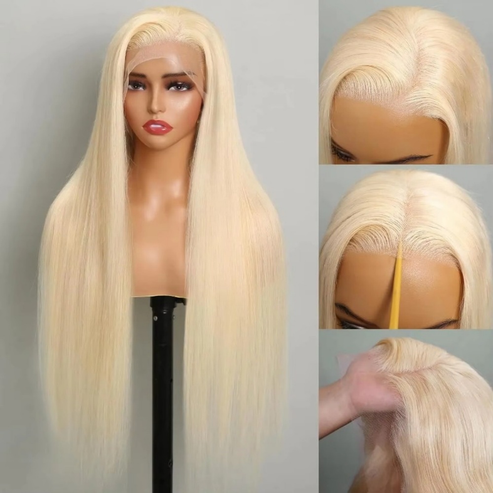 Hd Lace Frontal Wig Human Hair Pre Plucked - 613 Парик из натуральных волос HD