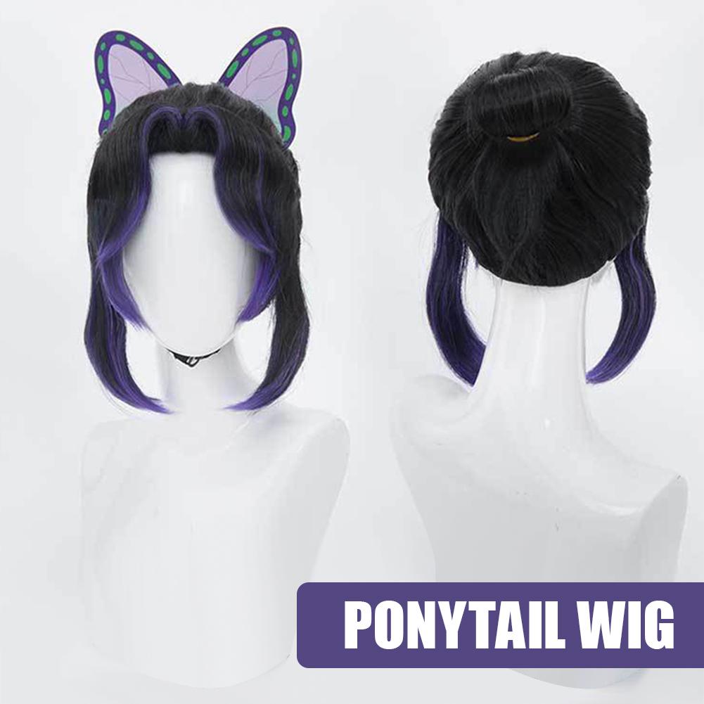 Synthetic Braided Wigs For Black Women - Высокое качество Kochou Shinobu Kocho косплей