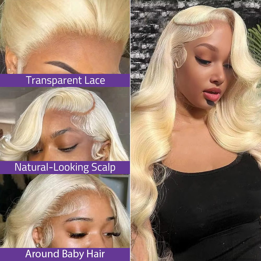 13x4, светлый оттенок 613, пар – обзор и цена 613 Blonde Body Wave Lace Front Wig
