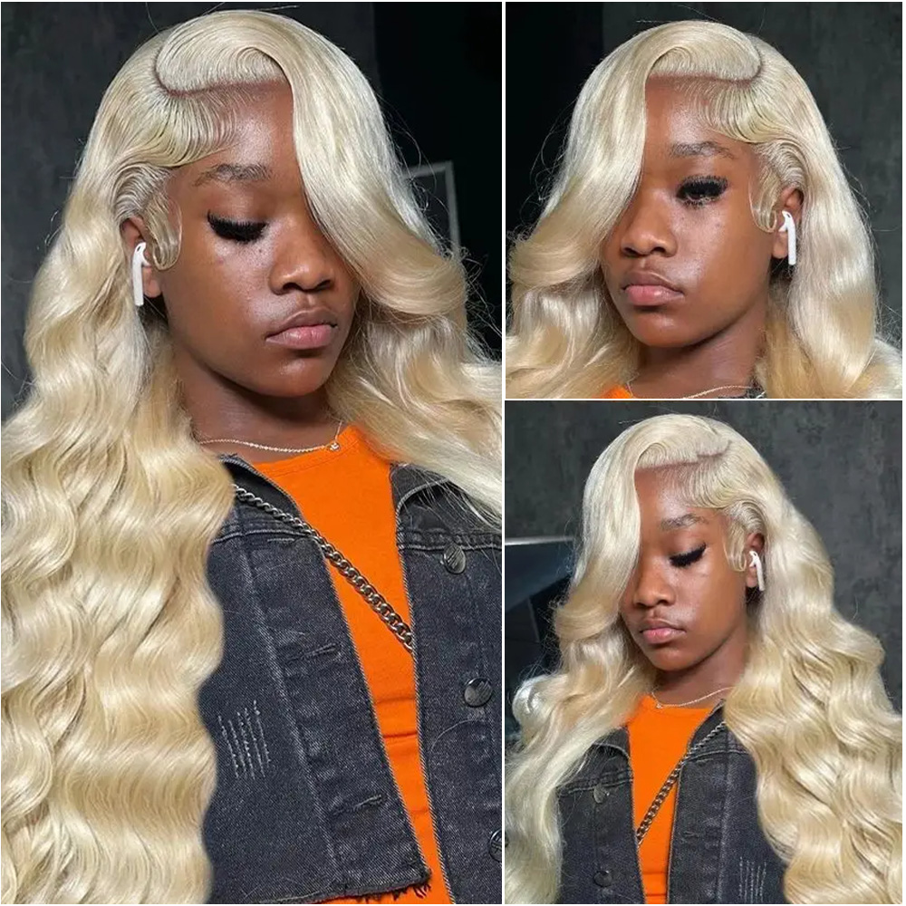 13x4, светлый оттенок 613, пар – обзор и цена 613 Blonde Body Wave Lace Front Wig