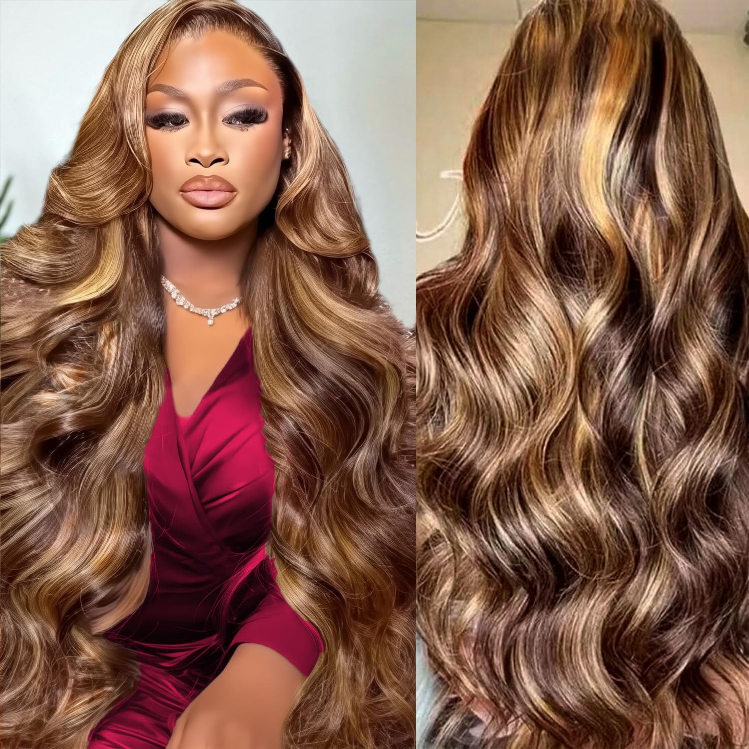 HD Highlight 46 дюймов, 13x4,  – обзор и цена Lace Front Wigs