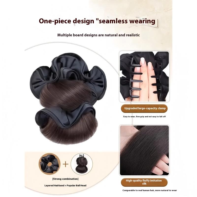 Легкая прическа, синтетический – обзор и цена Claw Clip Messy Bun Hair Piece
