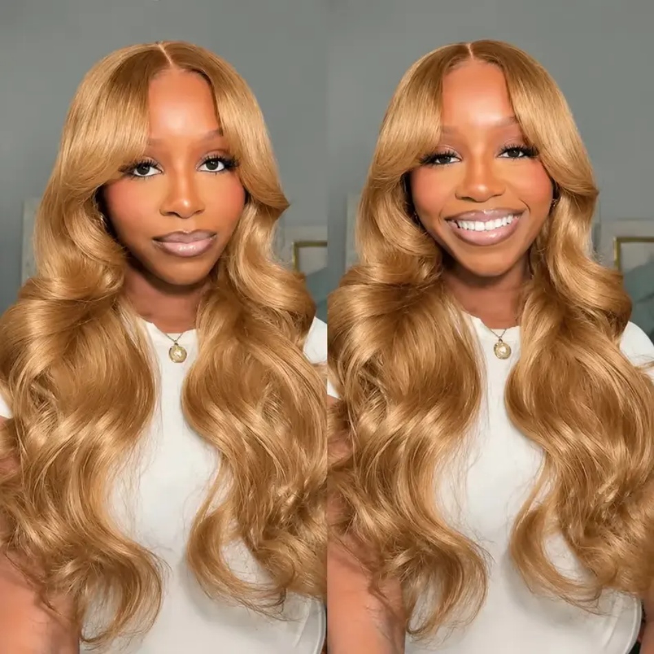 Парик медово-русы, волнистая т – обзор и цена Hd Lace Frontal Wig Human Hair Pre Plucked