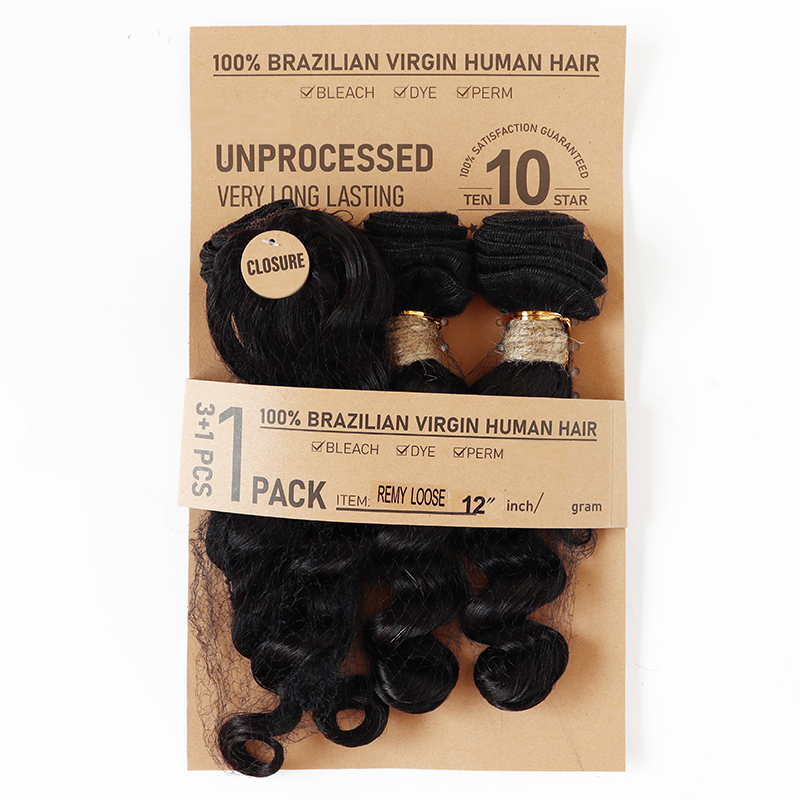 Наборы индийских волос Deep Wa – обзор и цена Deep Wave 3 Bundles With Closure