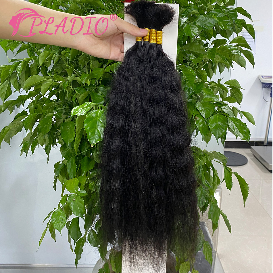Натуральные волосы для плетени – обзор и цена Water Wave Bulk Human Hair For Braiding