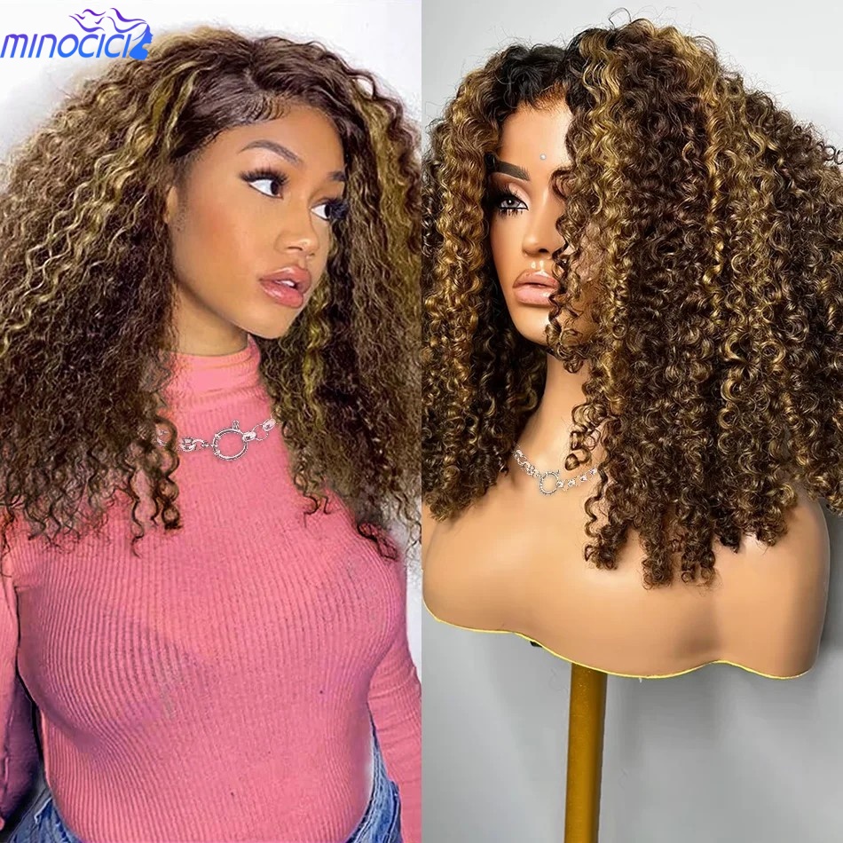 P4/27, парик с кудрявыми волос – обзор и цена Glueless Wear And Go Human Hair Wig