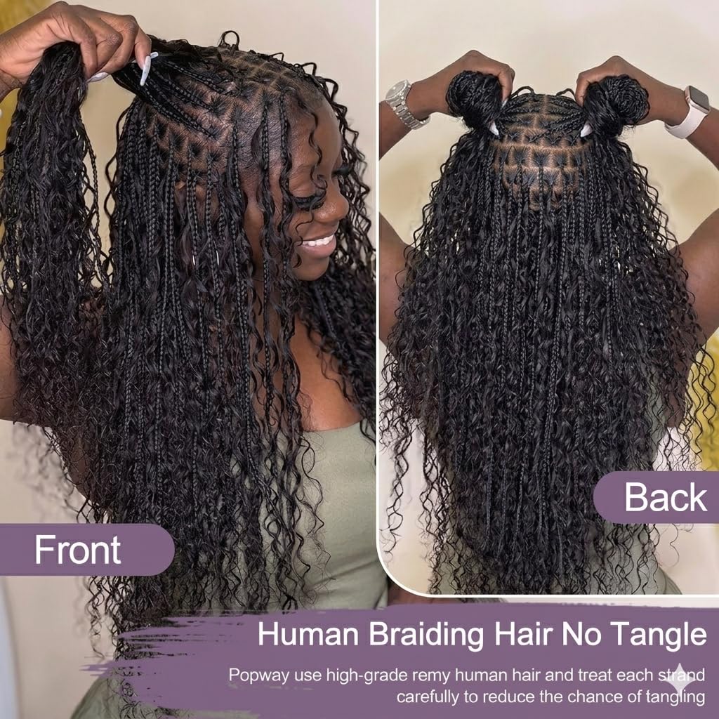 Натуральные волосы для плетени – обзор и цена Water Wave Bulk Human Hair For Braiding