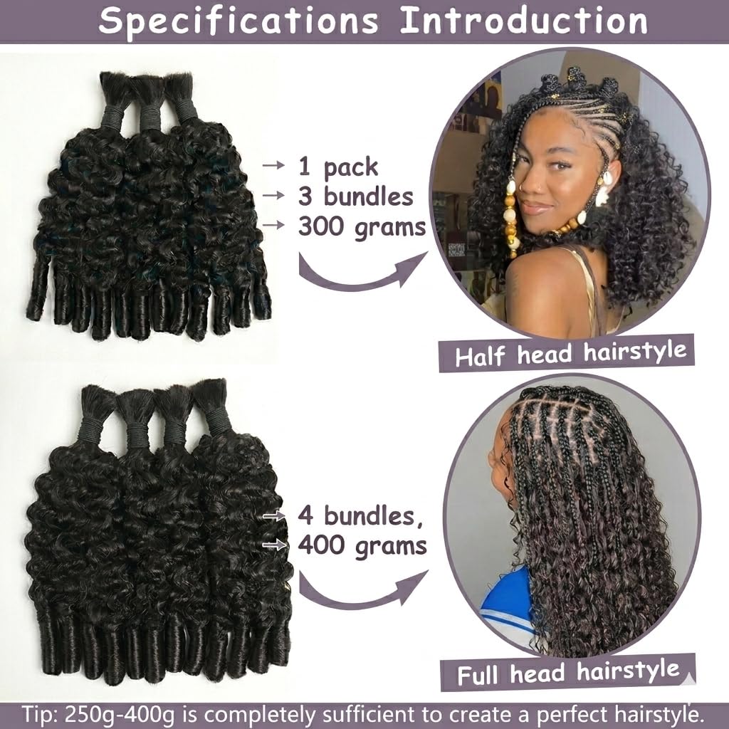 Натуральные волосы для плетени – обзор и цена Water Wave Bulk Human Hair For Braiding