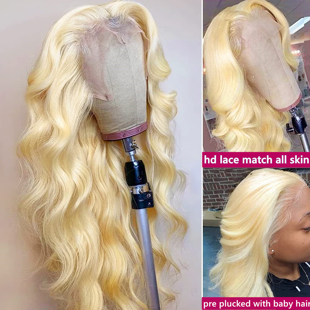 Натуральный парик из человечес – обзор и цена 613 Blonde Body Wave Lace Front Wig