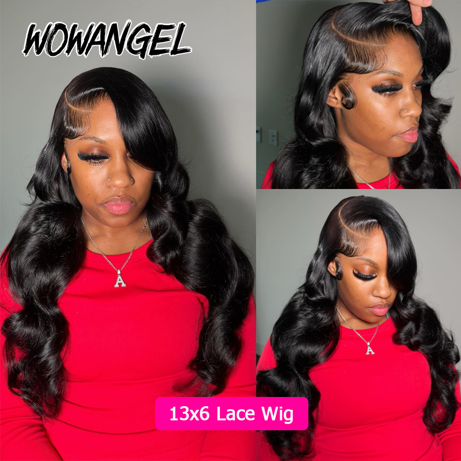 Wow Angel Body Wave Jet Black  – обзор и цена Lace Front Wigs